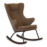 QUAX-Fauteuil À Bascule De Luxe - Coffee