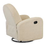 QUAX-Fauteuil D'Allaitement Swivel & Gliding - Teddy Taupe