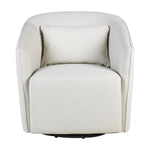 QUAX-Fauteuil Gomi - Swivel & Gliding Chair - Mohair Beige