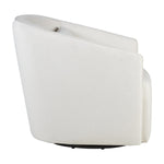 QUAX-Fauteuil Gomi - Swivel & Gliding Chair - Mohair Beige