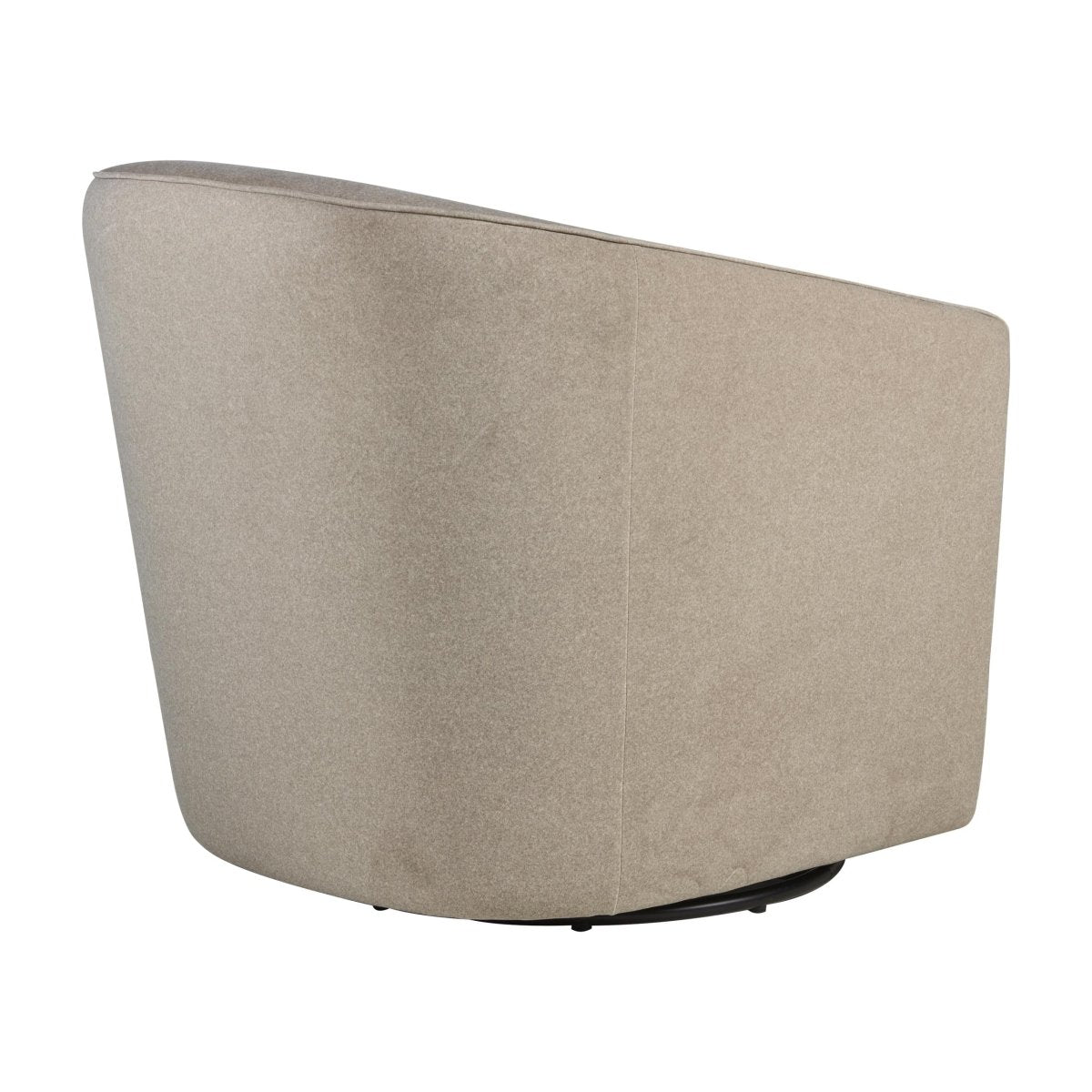 QUAX-Fauteuil Gomi - Swivel & Gliding Chair - Mohair Latte