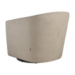 QUAX-Fauteuil Gomi - Swivel & Gliding Chair - Mohair Latte