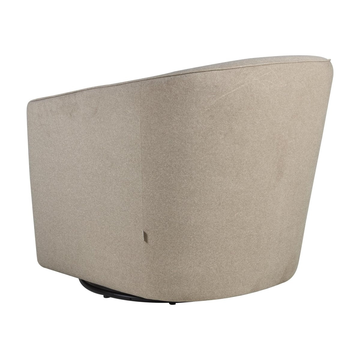 QUAX-Fauteuil Gomi - Swivel & Gliding Chair - Mohair Latte