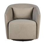 QUAX-Fauteuil Gomi - Swivel & Gliding Chair - Mohair Latte