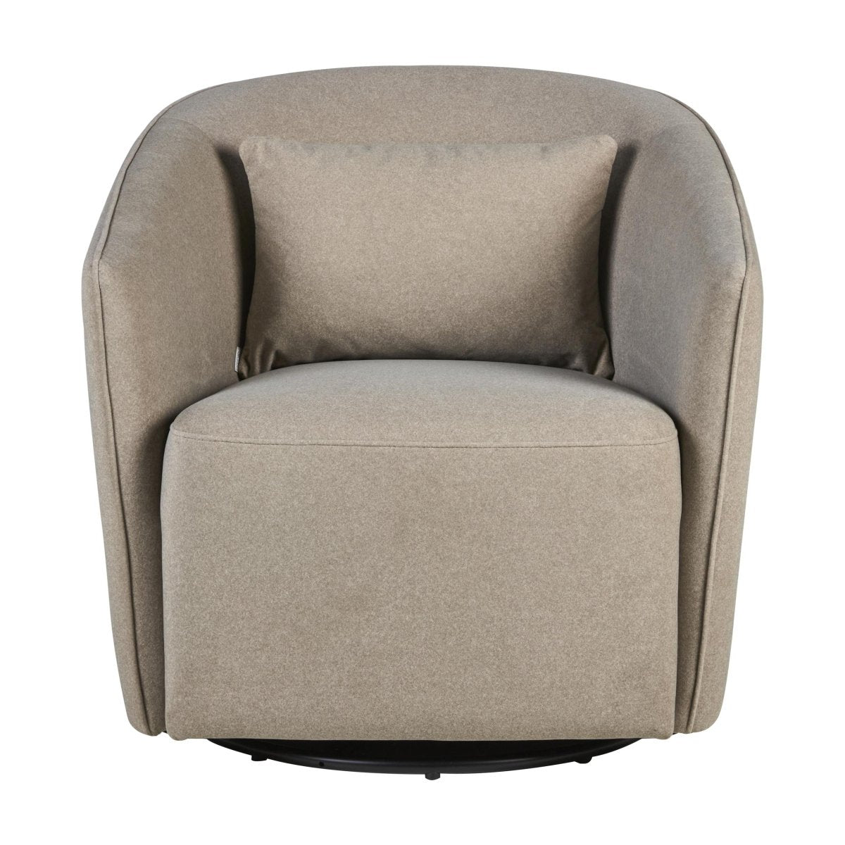 QUAX-Fauteuil Gomi - Swivel & Gliding Chair - Mohair Latte