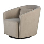 QUAX-Fauteuil Gomi - Swivel & Gliding Chair - Mohair Latte