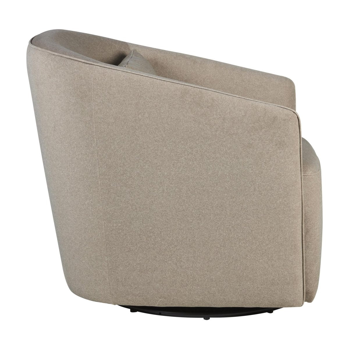 QUAX-Fauteuil Gomi - Swivel & Gliding Chair - Mohair Latte