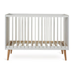 QUAX-Lit Bébé COCOON 120 x 60 cm - Blanc Glacé