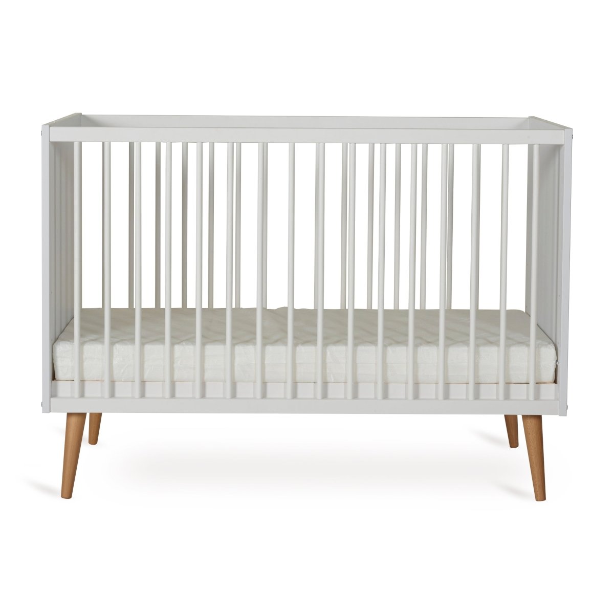 QUAX-Lit Bébé COCOON 120 x 60 cm - Blanc Glacé