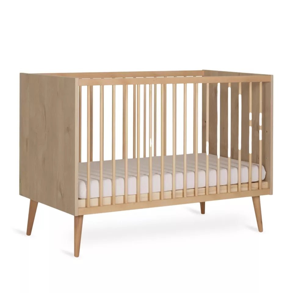 QUAX-Lit Bébé COCOON 120 x 60 cm - Chêne Naturel