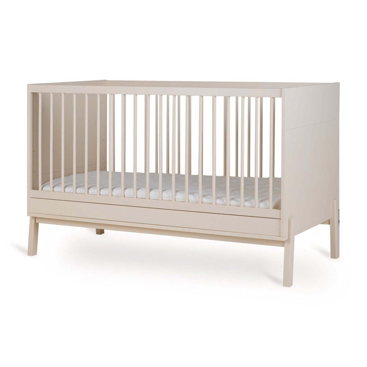 QUAX-Lit Bébé Évolutif ASHI 140 x 70 cm - Argile