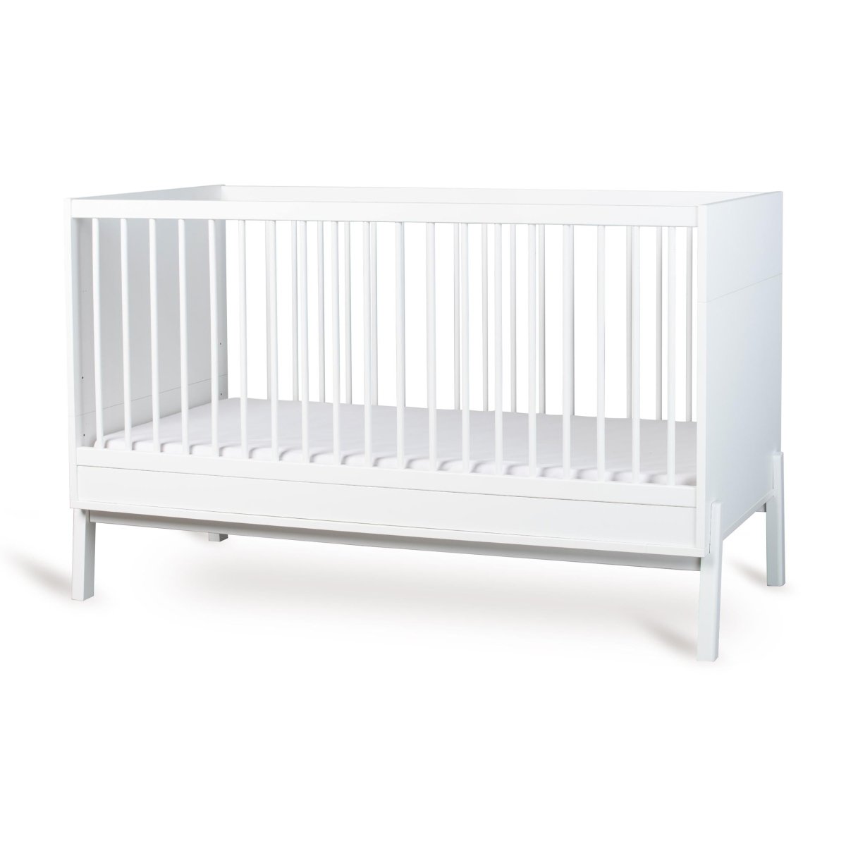 QUAX-Lit Bébé Évolutif ASHI 140 x 70 cm - Crème