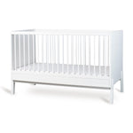QUAX-Lit Bébé Évolutif ASHI 140 x 70 cm - Crème