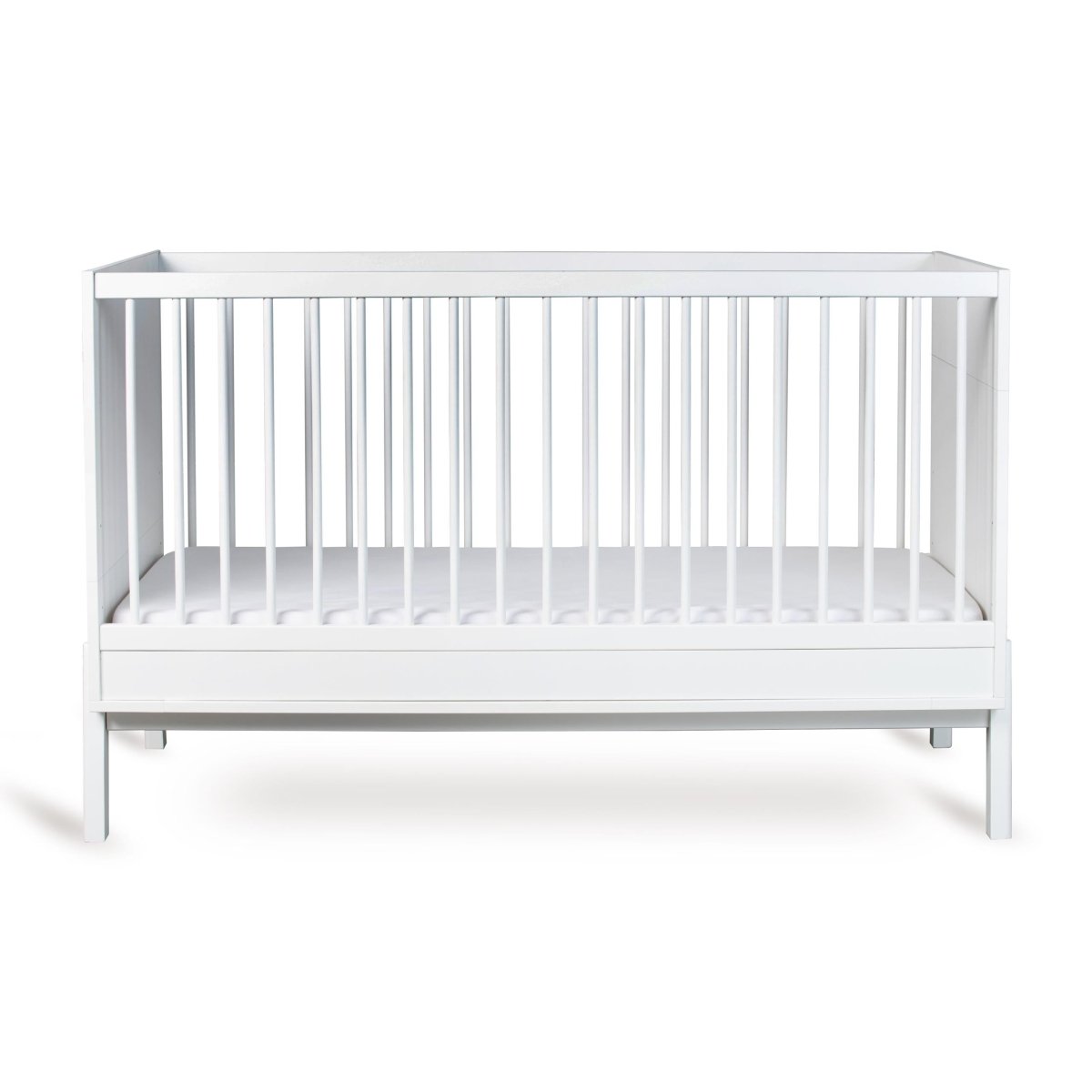 QUAX-Lit Bébé Évolutif ASHI 140 x 70 cm - Crème