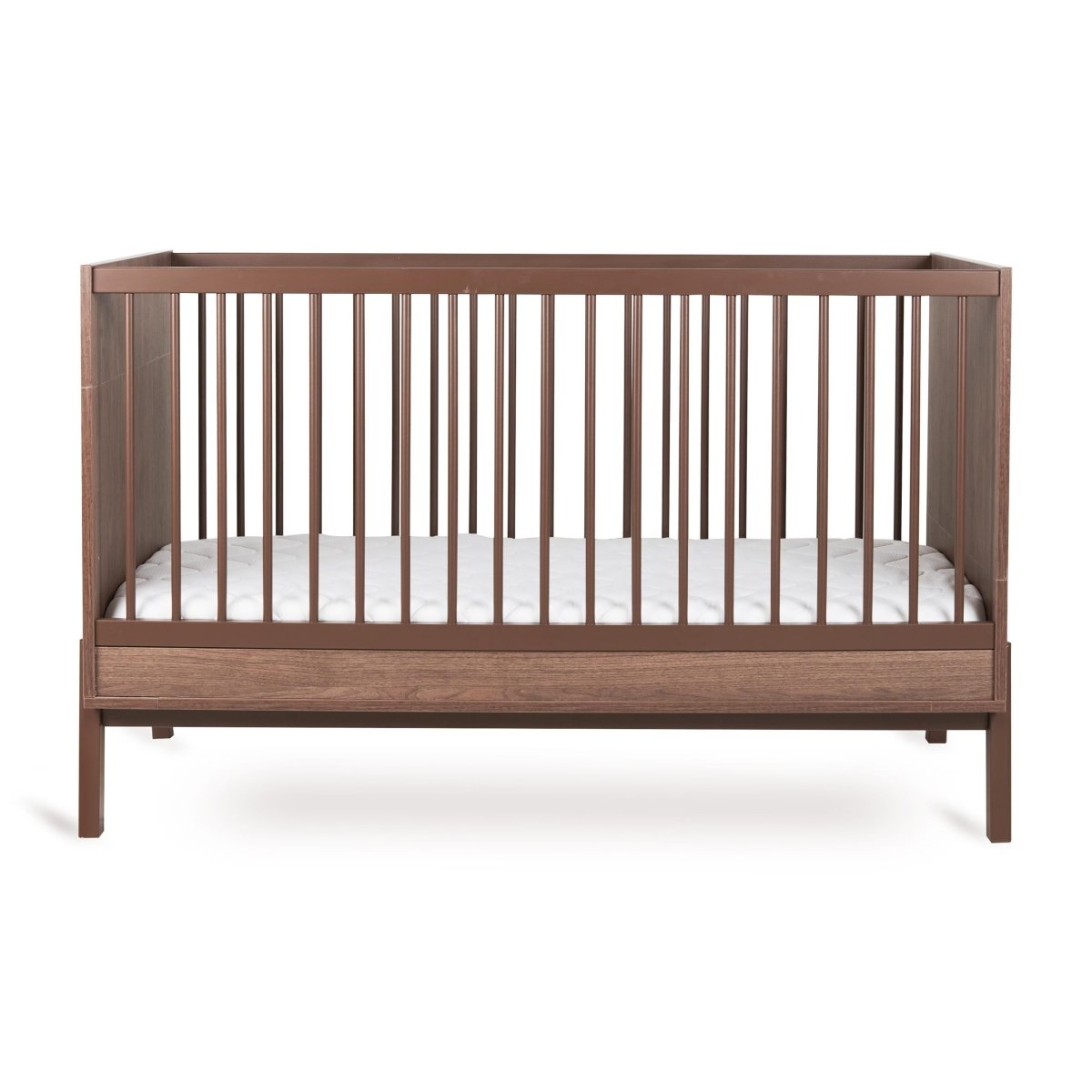 QUAX-Lit Bébé Évolutif ASHI 70 x 140 cm - Chataignier