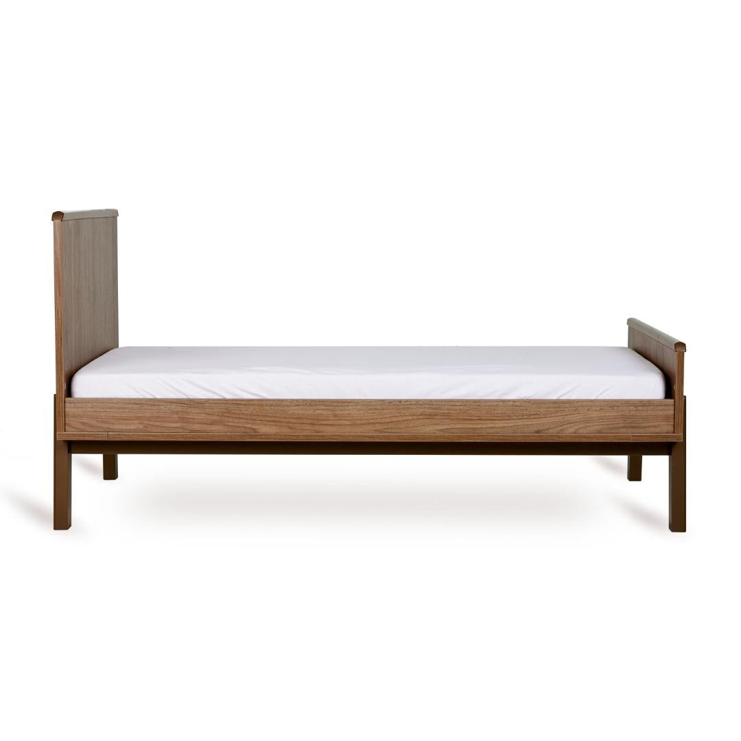 QUAX-Lit Bébé Évolutif ASHI 70 x 140 cm - Chataignier