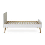 QUAX-Lit Bébé Évolutif COCOON 140 x 70 cm - Blanc Glacé