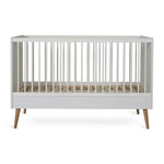 QUAX-Lit Bébé Évolutif COCOON 140 x 70 cm - Blanc Glacé