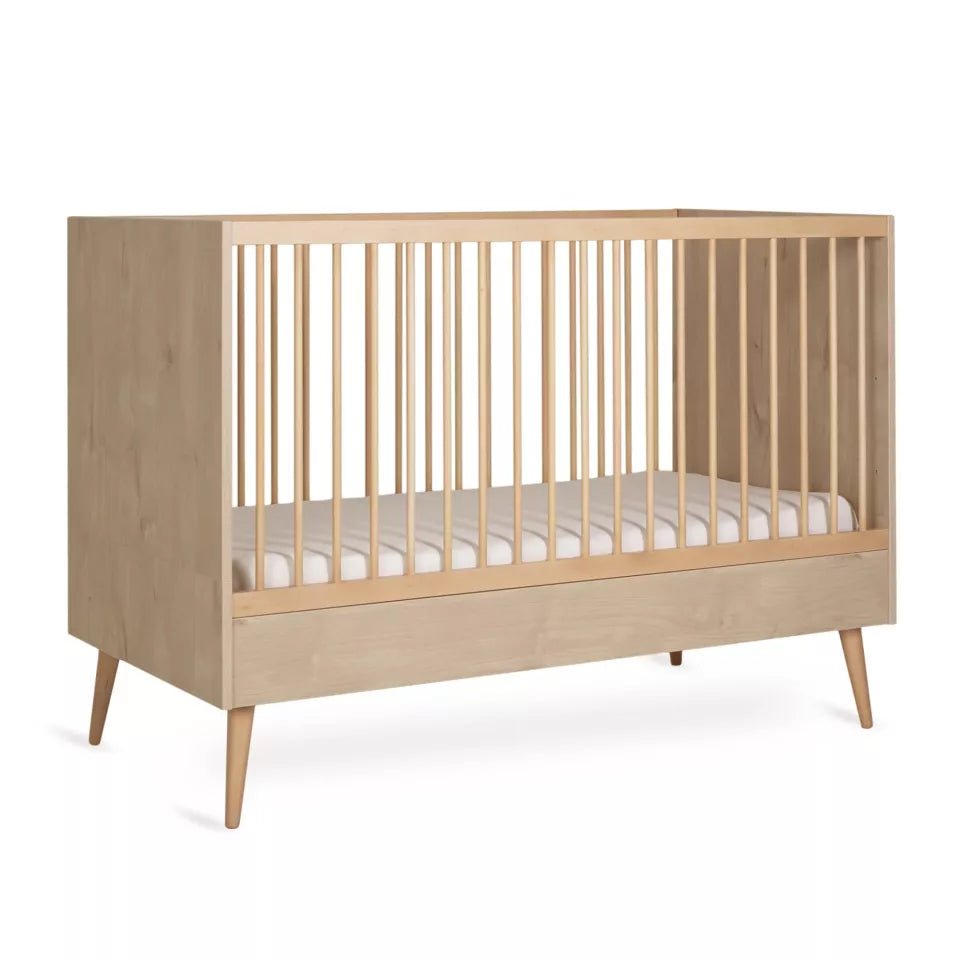 QUAX-Lit Bébé Évolutif COCOON 140 x 70 cm - Chêne Naturel