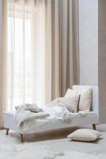 QUAX-Lit Bébé Évolutif LOFT 70 x 140 Cm - Blanc