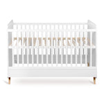 QUAX-Lit Bébé Évolutif LOFT 70 x 140 Cm - Blanc
