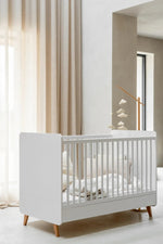 QUAX-Lit Bébé Évolutif LOFT 70 x 140 Cm - Blanc