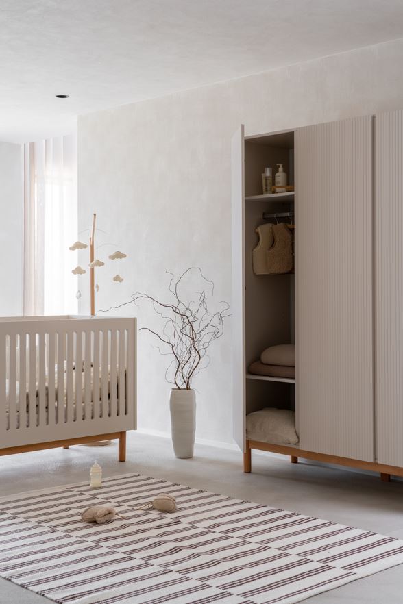 QUAX-Lit Bébé Évolutif MOOD 70 x 140 Cm - Argile