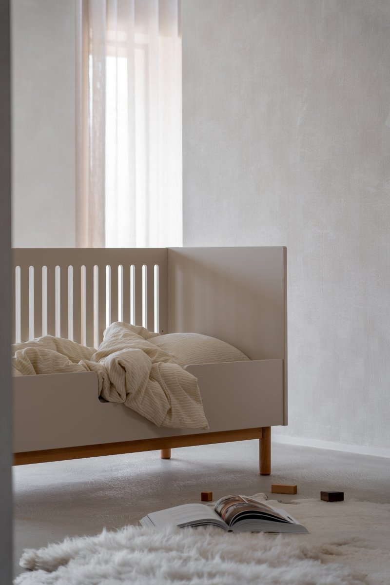 QUAX-Lit Bébé Évolutif MOOD 70 x 140 Cm - Argile