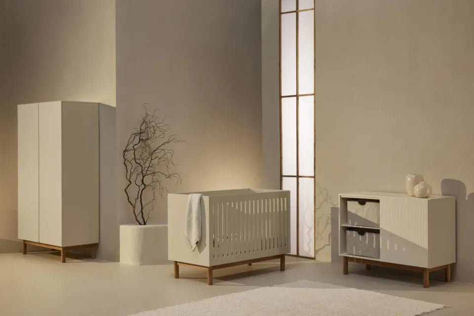 QUAX-Lit Bébé Mood 60 x 120 Cm - Argile