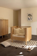 QUAX-Lit Bébé YUME 70 x 110 cm - Frêne Naturel