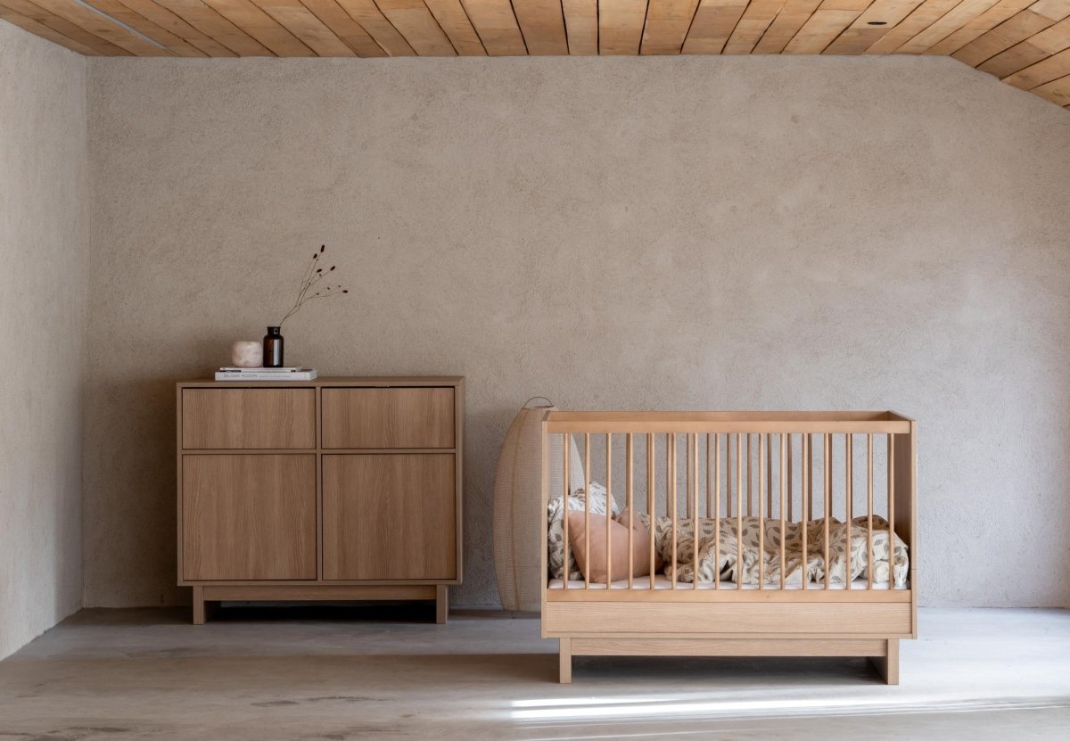 QUAX-Lit Bébé Kyo 120 x 70 Cm - Honey Ash