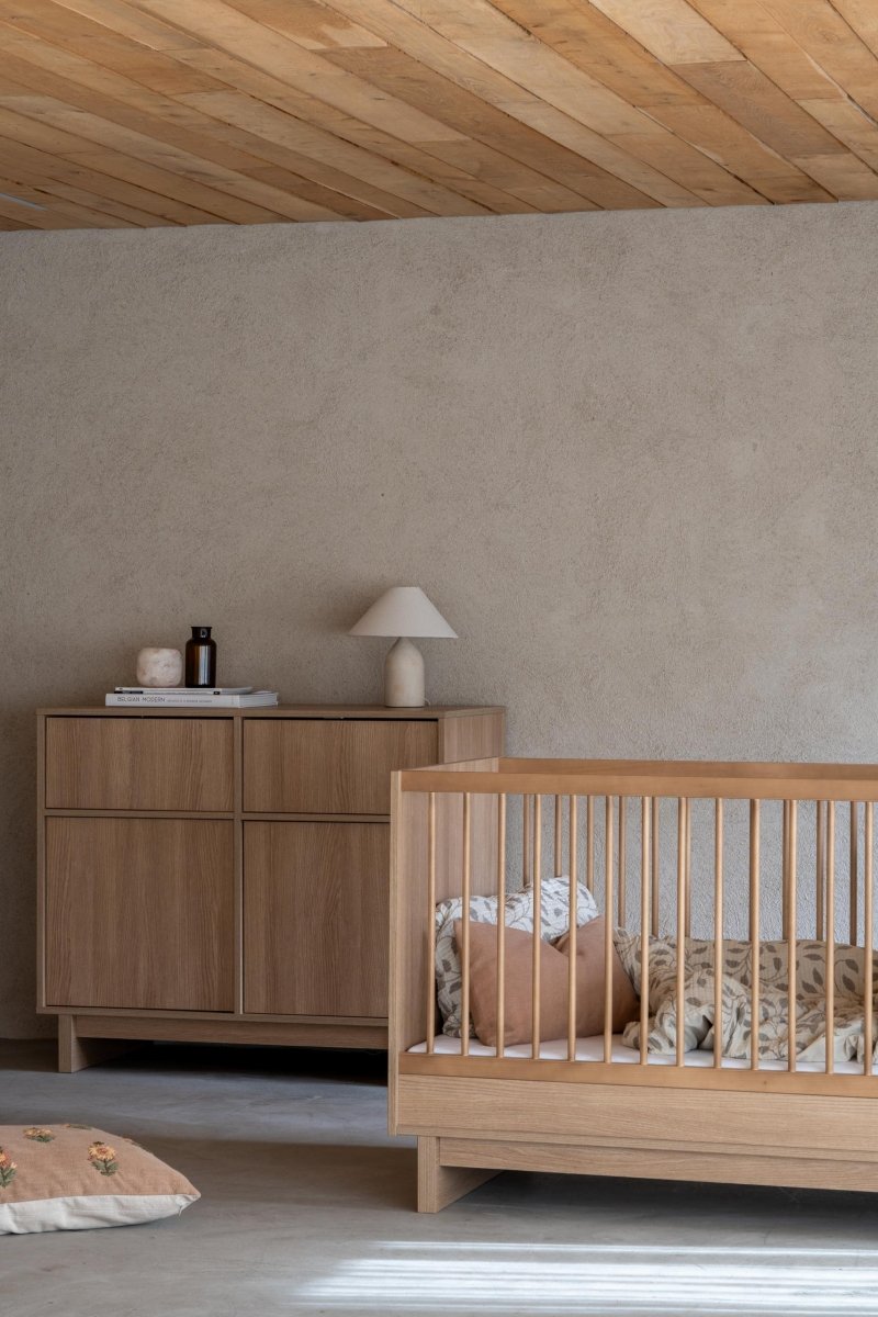 QUAX-Lit Bébé Kyo 120 x 70 Cm - Honey Ash