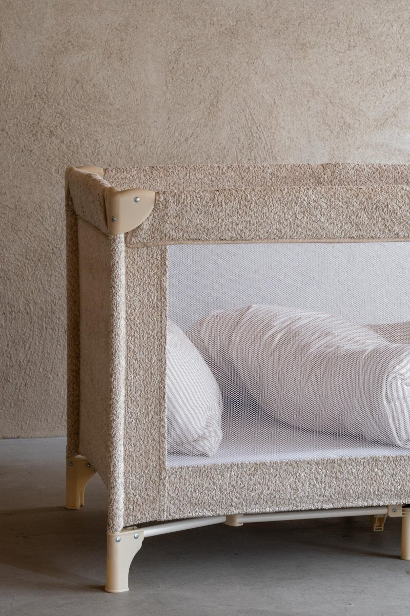 QUAX-Lit Pliant 120 x 60 Cm - Boucle Sheep
