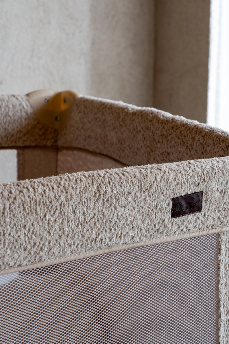 QUAX-Lit Pliant 120 x 60 Cm - Boucle Sheep