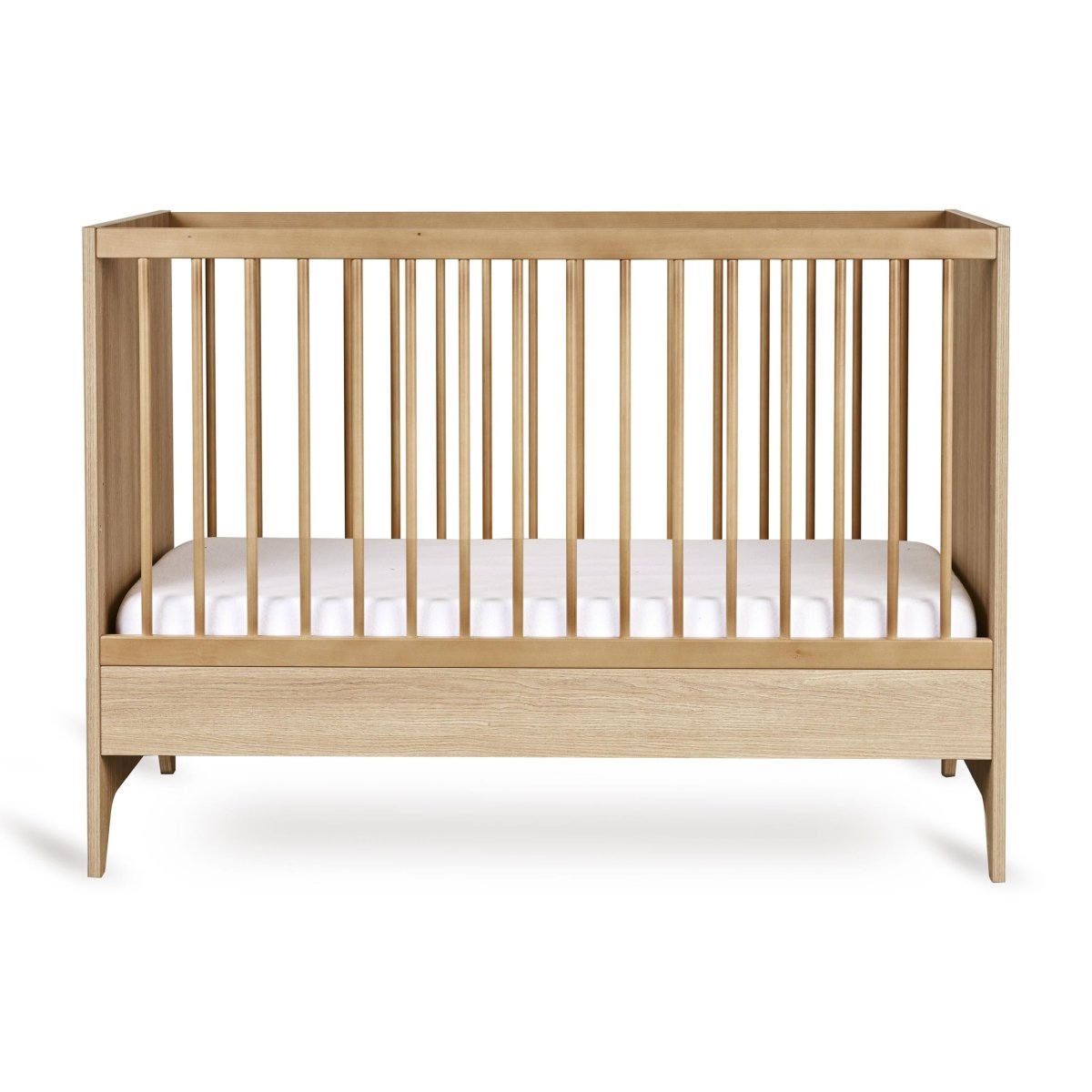 QUAX-Lit Bébé Tsugi 120 x 60 Cm - Honey Ash