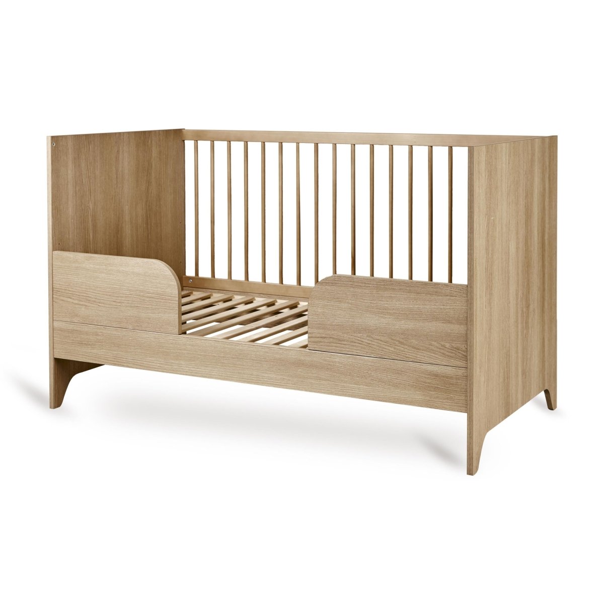 QUAX-Lit Bébé Tsugi 140 x 70 Cm - Honey Ash