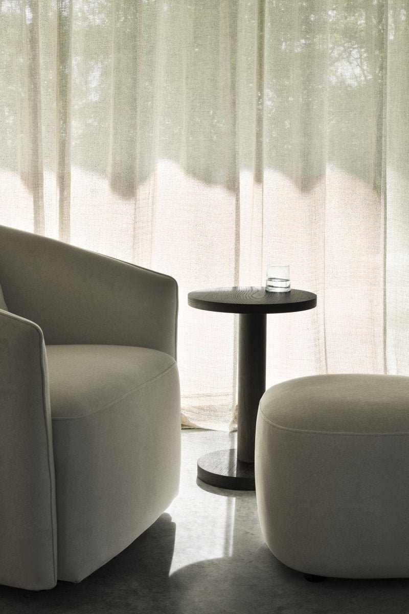 QUAX-Ottoman Gomi - Mohair Beige