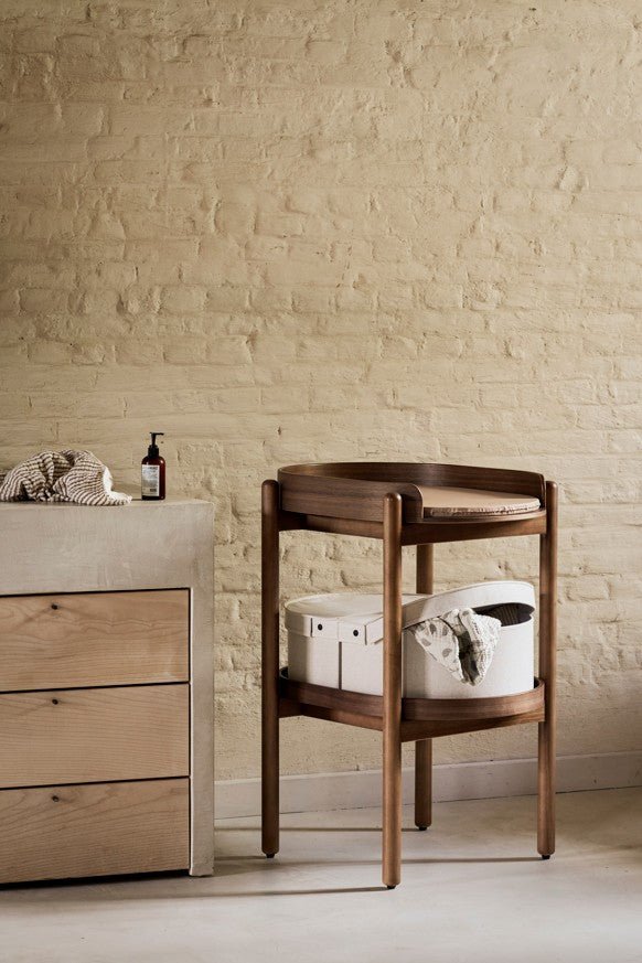 QUAX-Table A Langer Oeuf - Noyer