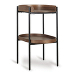 QUAX-Table A Langer Oeuf - Noyer/Noir