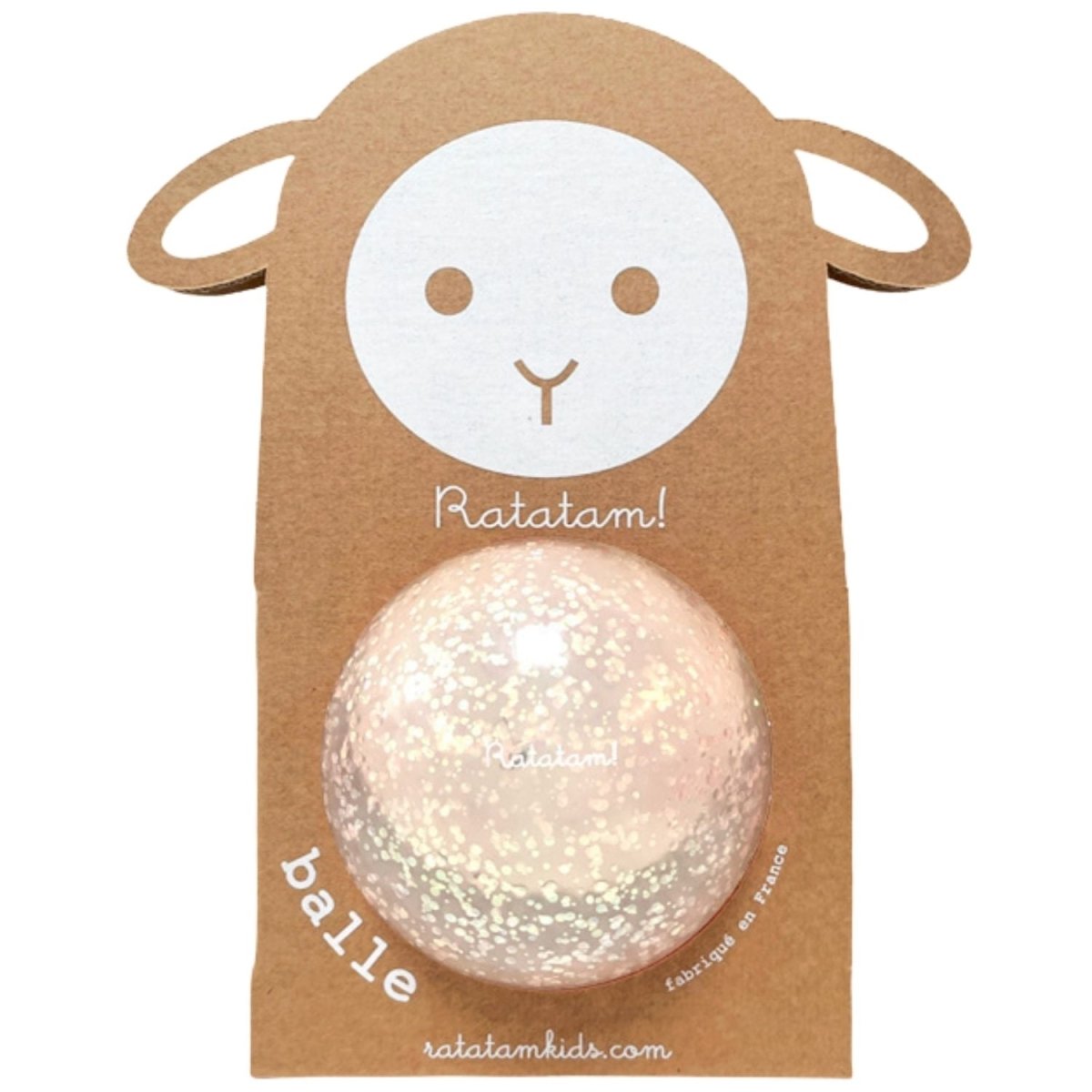 RATATAM KIDS-Balle De Manipulation Bulle Rose 10cm