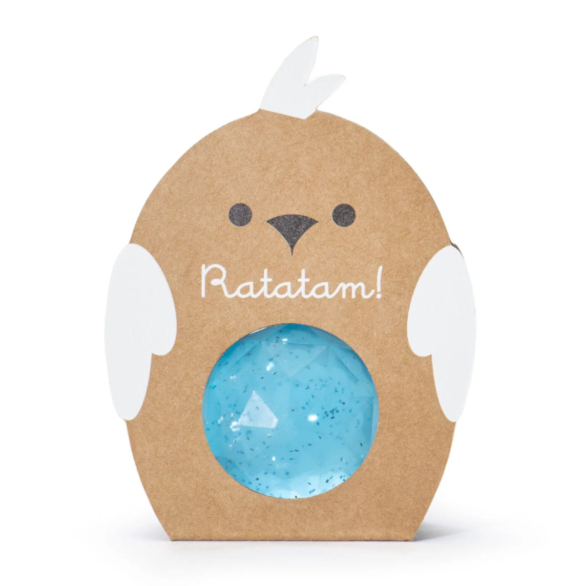 RATATAM KIDS-Balle Rebondissante Oiseau à Paillettes