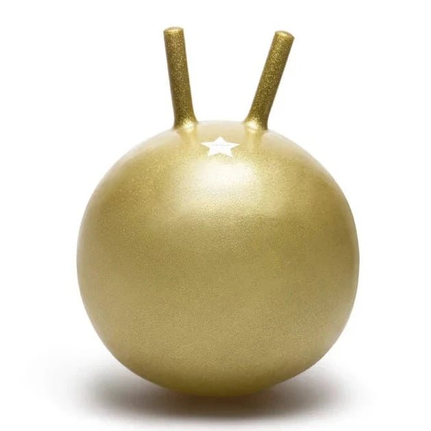 RATATAM KIDS-Ballon Sauteur Doré Pailleté