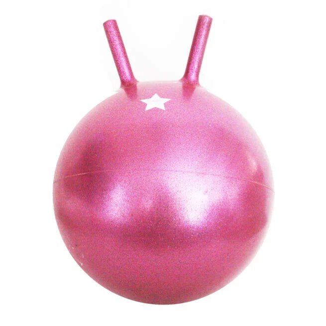 RATATAM KIDS-Ballon Sauteur Rose Pailleté