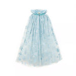 RATATAM KIDS-Déguisement Cape Princesse Des Glaces Bleu
