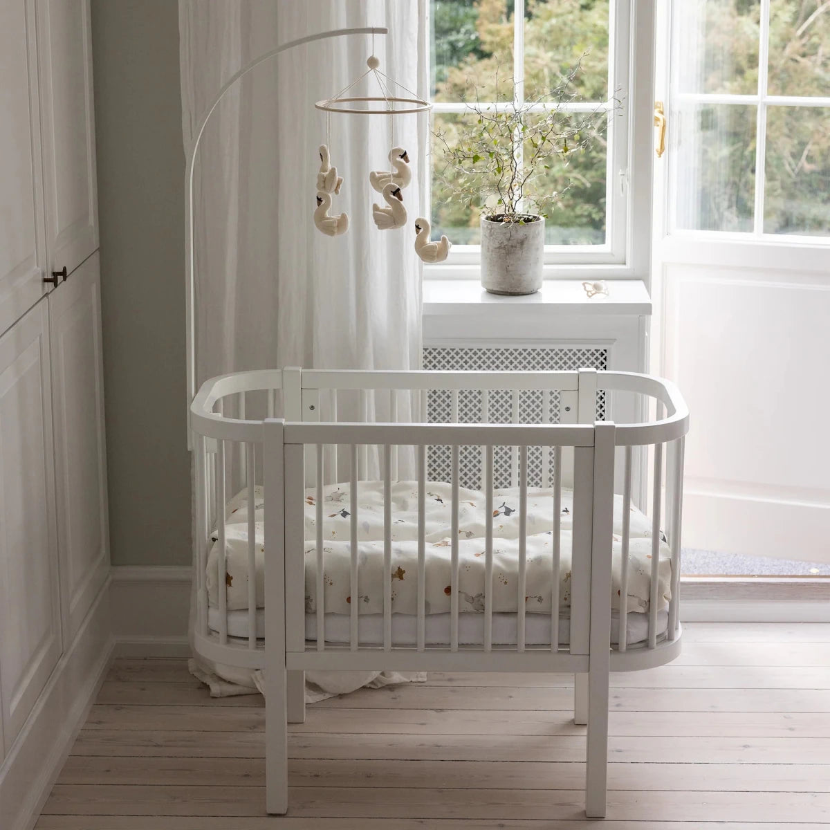 SEBRA-Lit Bébé Cododo Sebra, Blanc Classique