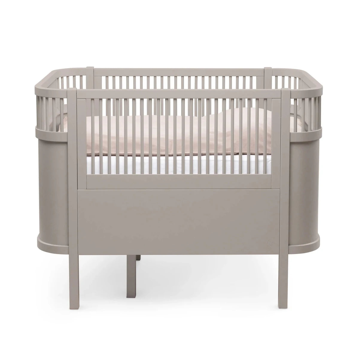 SEBRA-Lit Bébé évolutif Sebra en Bois 70x110 cm - Jetty Beige