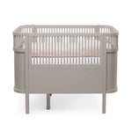 SEBRA-Lit Bébé évolutif Sebra en Bois 70x110 cm - Jetty Beige