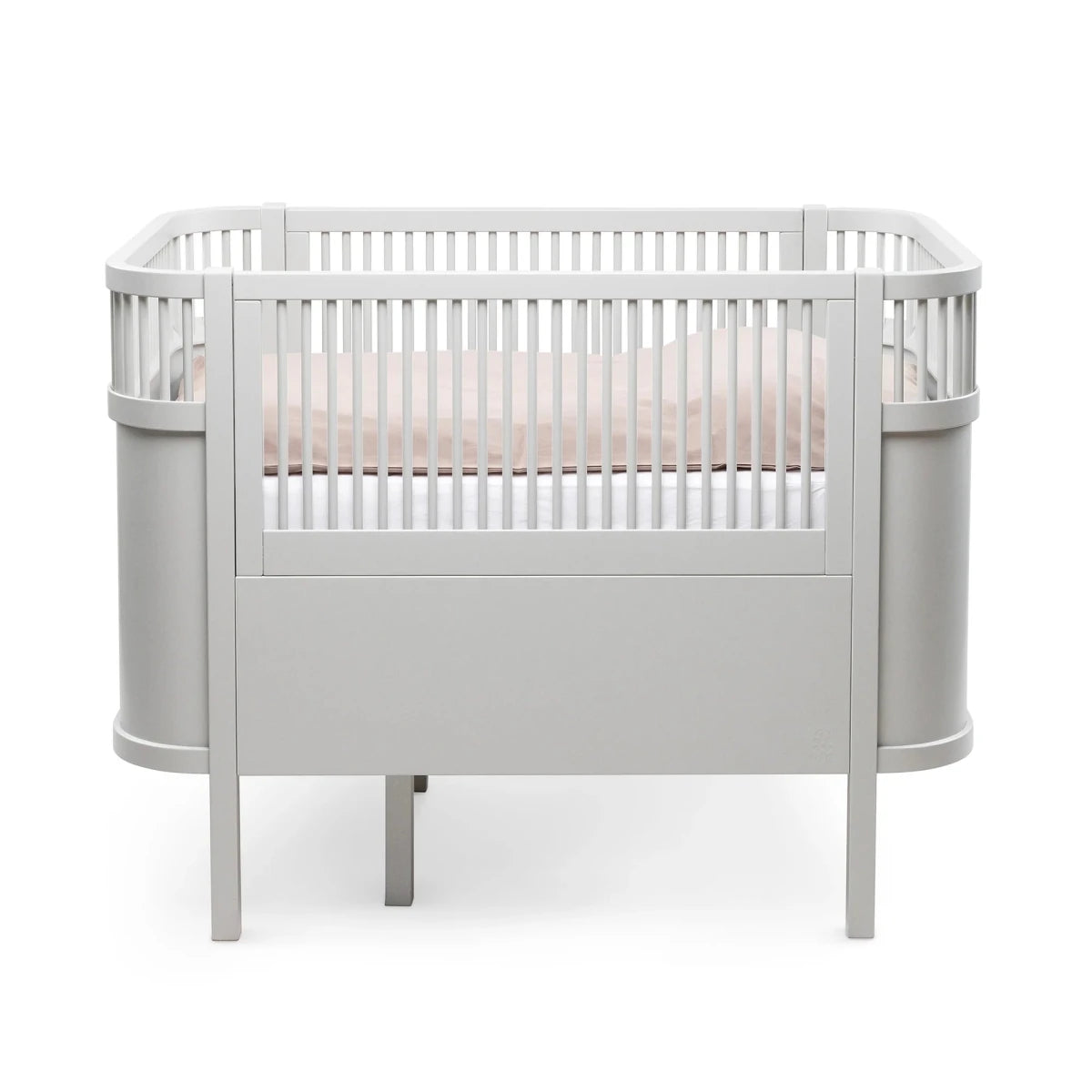 SEBRA-Lit Bébé évolutif Sebra en Bois 70x110 cm - Stone