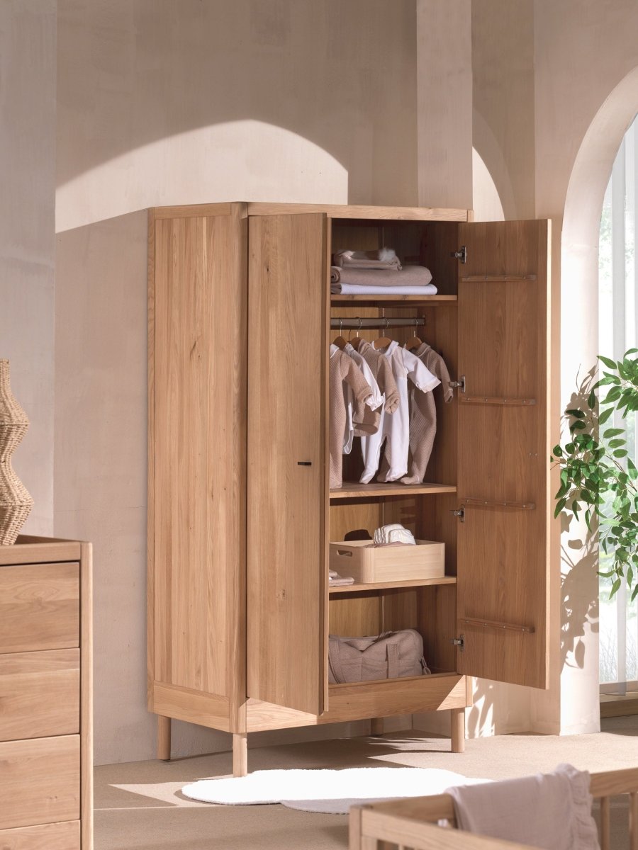 VIPACK-Armoire 2 Portes Forrest – En Chêne