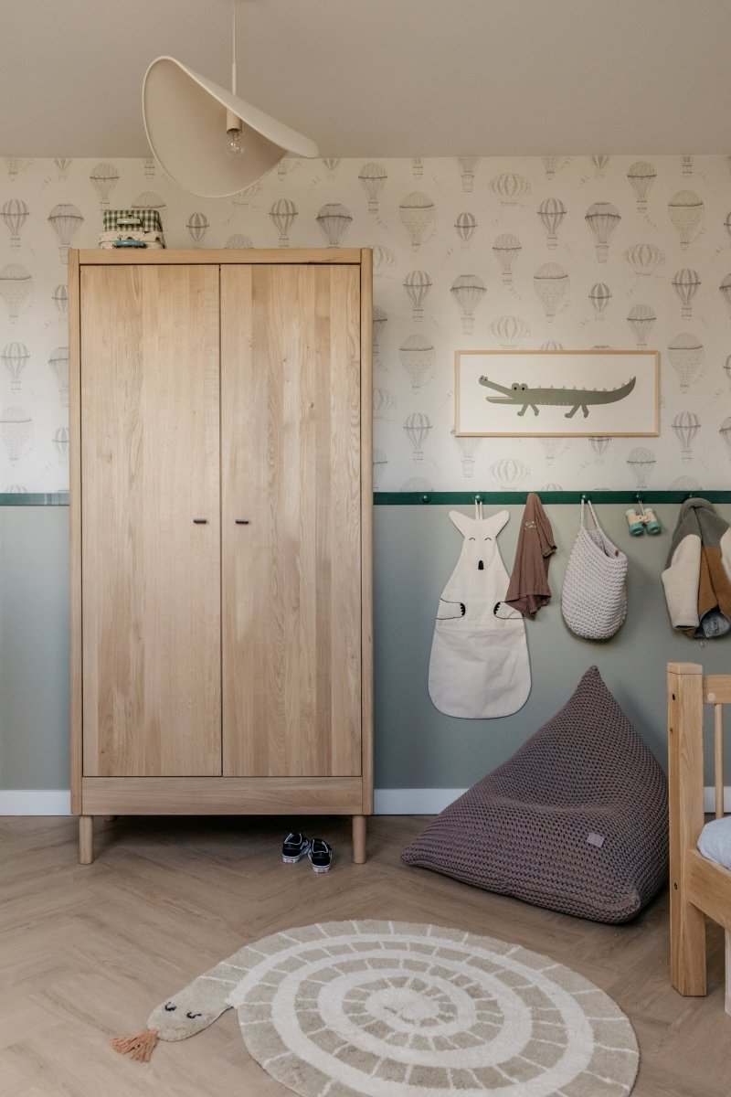 VIPACK-Armoire 2 Portes Forrest – En Chêne